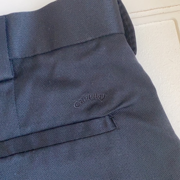 Men’s Callaway Golf Shorts Black 36 - Picture 7 of 7